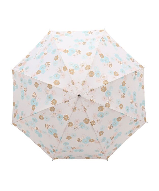 MOONBAT PAUL&JOE ACCESSOIRES(ポール＆ジョー アクセソワ) 長傘 総柄クリザンテーム ホワイト