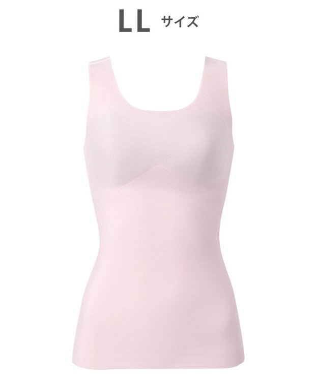 WACOAL ブラトップ【GOCOCi ゴコチ】 伸びがいい フラット仕上げ タンクトップ UGG210 /ワコール ピンク