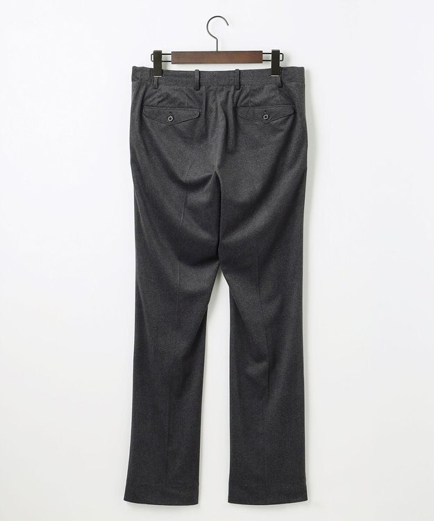 JOSEPH ABBOUD 【軽量/ストレッチ/スウェードタッチ】トリコットコーデュロイ パンツ グレー系