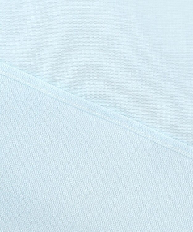 GOTAIRIKU 【形態安定】PREMIUMPLEATS_スモールワイドカラー 通年ドレスシャツ サックスブルー系