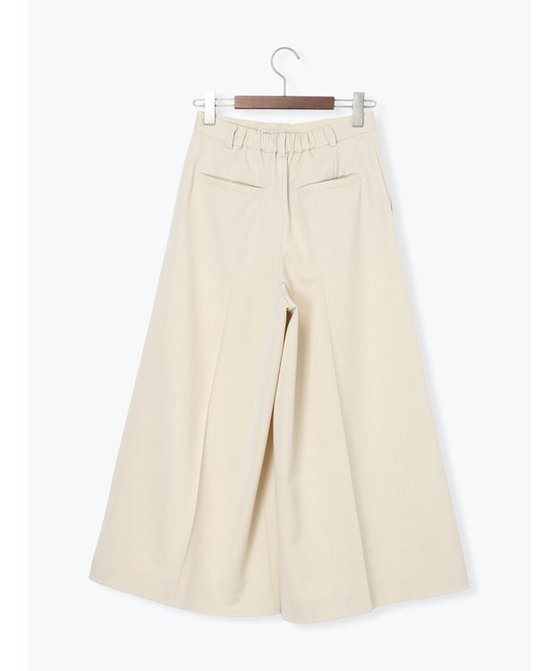 Te chichi フレアガウチョパンツ オフホワイト