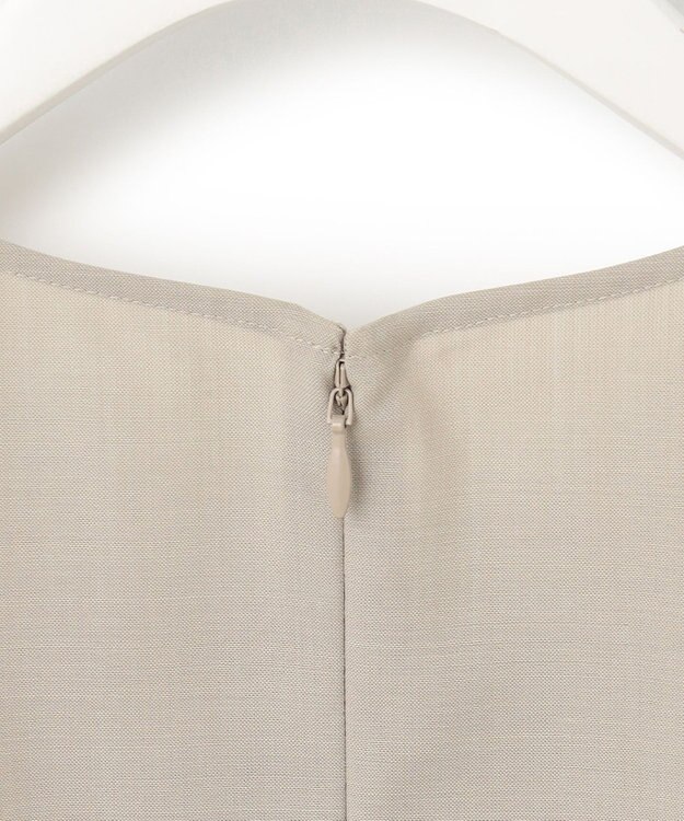 ICB 【洗える】 サマーウールトロ ブラウス ライトオリーブ系