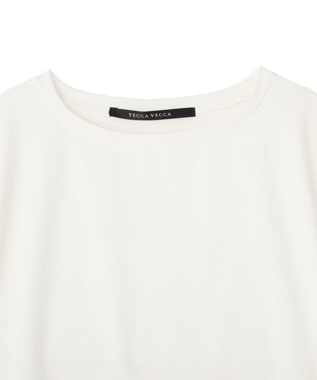 YECCA VECCA シアーMIXプルオーバー Off White