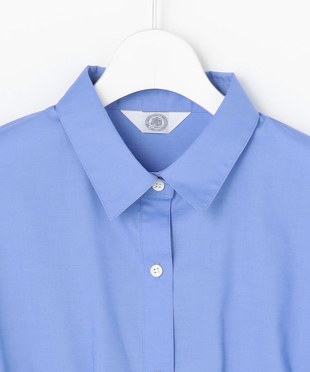 J.PRESS LADIES S 【WEB限定カラーあり】SOFT TC ストレッチ シャツ ブラウス 【WEB限定】ブルー系