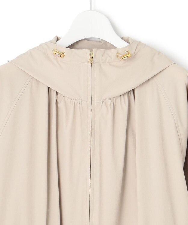 23区 ナイロン2WAYストレッチ フーデットアウター ベージュ系