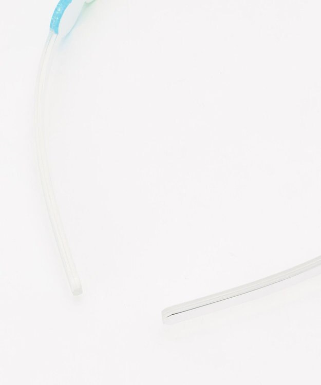 ANY KIDS キラキラ ハート カチューシャ カラフルレインボー