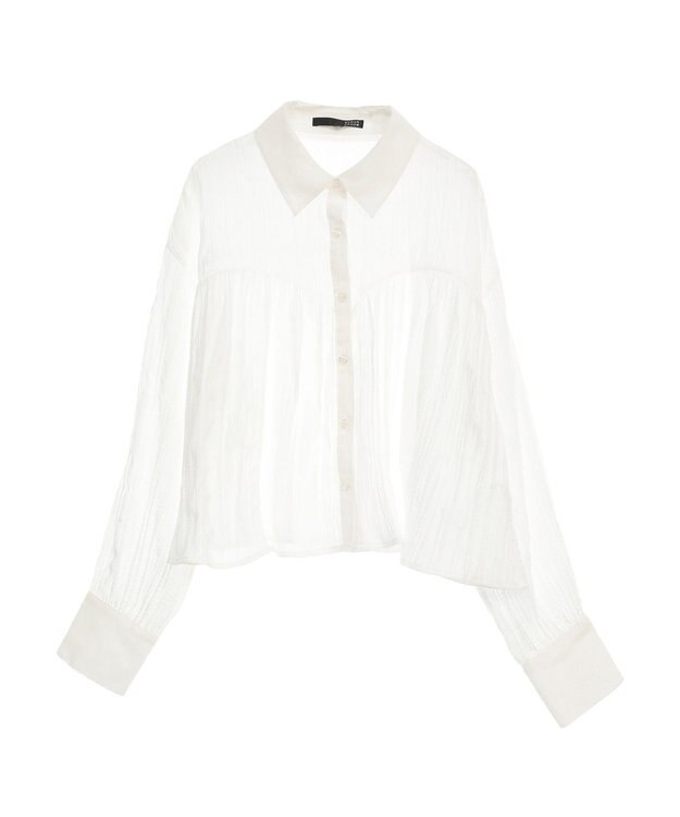 Green Parks ・ＳＵＧＡＲ　ＳＰＯＯＮ　ワッシャーキリカエブラウス Pink