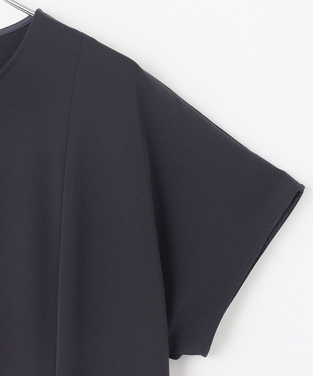 #Newans 【セレモニーにも】コクーンフォルムドレス ネイビー