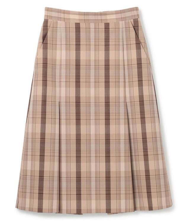 BEIGE， ARUMS / タック入りスカート Beige