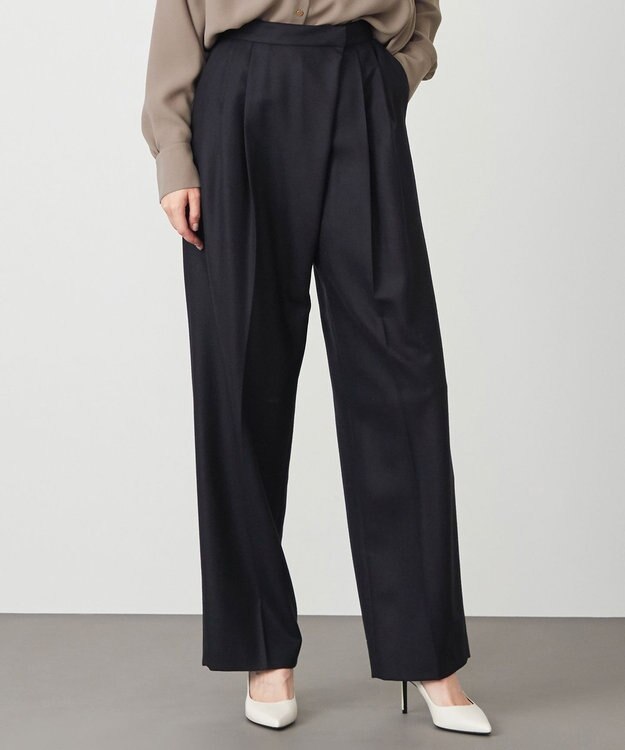 BEIGE， GIEN / ワイドパンツ Navy