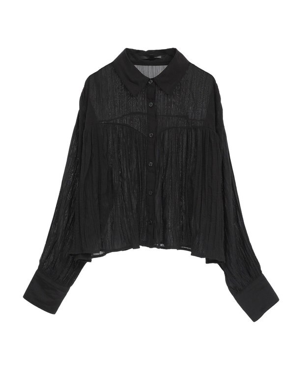 Green Parks ・ＳＵＧＡＲ　ＳＰＯＯＮ　ワッシャーキリカエブラウス Pink