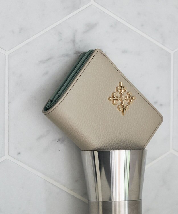  ＜お財布人気NO.1＞モノグラムプレートハーフウォレット(SO-376)