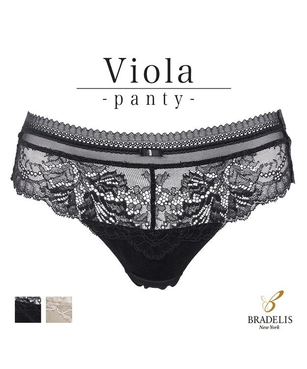 BRADELIS New York 【BRADELIS New York】　ヴィオラパンティ ブラック