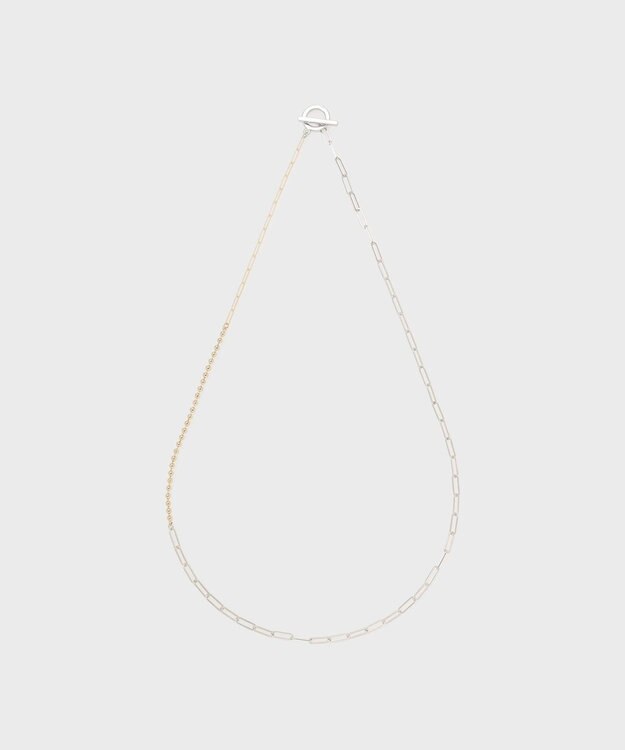 GRACE CONTINENTAL バイカラーロングネックレス マルチ