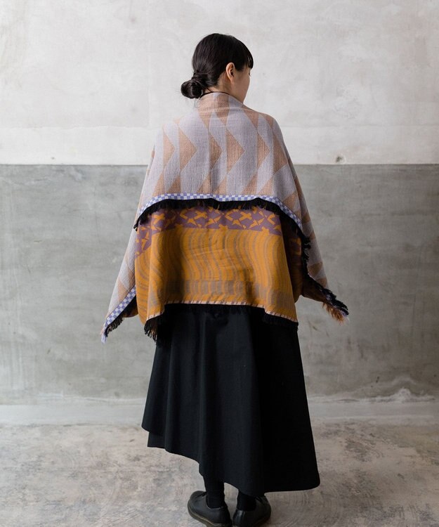 POLS コットン meadow モヒカンストール ピンク