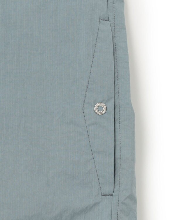 J.PRESS MEN ナイロンリップレギュラーカラー シャツブルゾン サックスブルー系