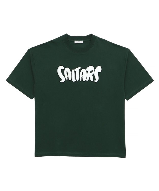 WEGO 【ユニセックス着用アイテム/MLサイズ展開】サガラワッペンロゴBIG　T（SS） ダークグリーン