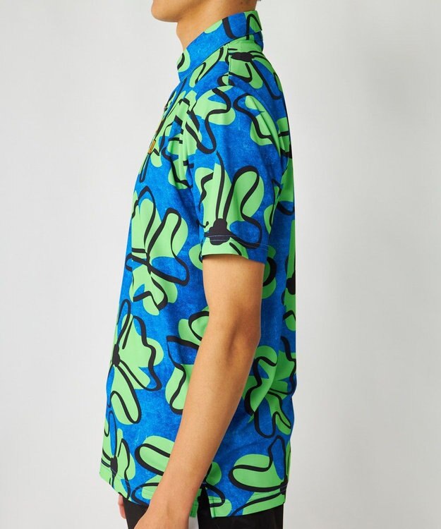 FILA GOLF／marie claire 【Loudmouth】総柄ポロシャツ Retro Charm