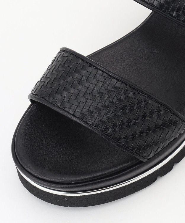 GRACE CONTINENTAL LUCA GROSSI メッシュサンダル ブラック