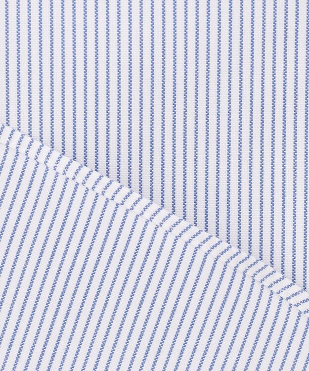 J.PRESS MEN 【PREMIUM PLEATS / 形態安定】マイクロストライプ シャツ / B.D. ネイビー系1