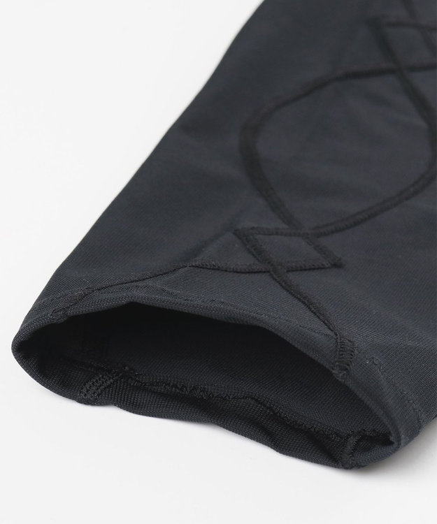 CW-X 【WOMEN】 CW-X スポーツタイツ セミロング 7分丈 股関節・ひざサポート クールタイプ ジョギング・ウォーキング レディース HXY767 /ワコール ブラック