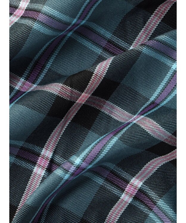 Green Parks ・Ｐｅｔｉｔ　Ｆｌｅｕｒ　バイヤスチェックフレアスカート Green