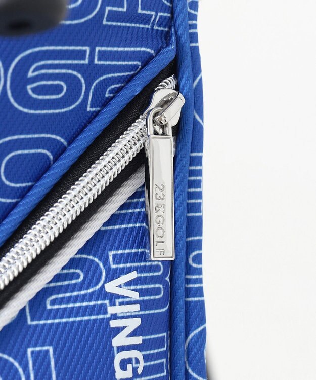 23区GOLF 【UNISEX】オリジナル変形ロゴ セルフスタンド スカイブルー系5