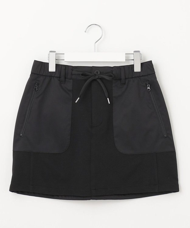 PW CIRCULUS 【WOMEN】DIMPLE スポーティスカート ゴルフウェア レディース ブラック系
