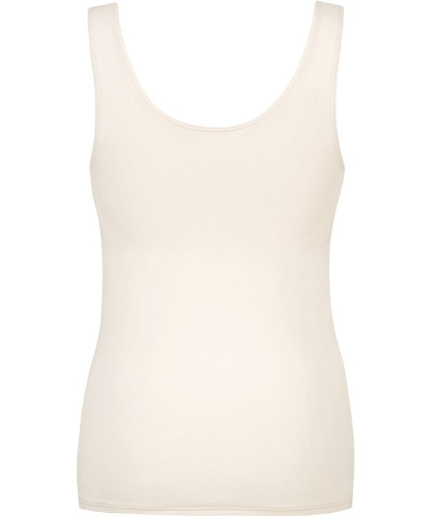 Wing インナー　カップ付きノースリーブ　【シンクロブラトップ】　ラクなのにきれいなバストシルエット　ウイング／ワコール　ET1131 クリーム