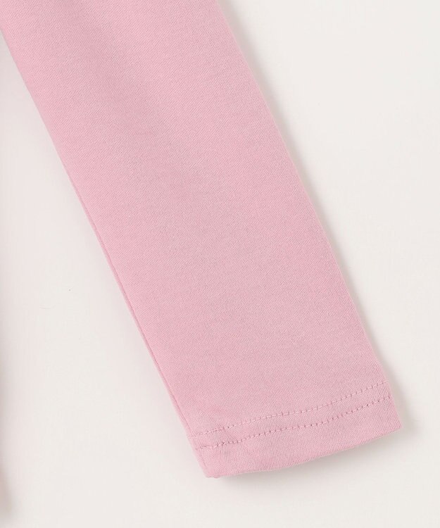 ANY KIDS ミラクルスパンコール長袖Tシャツ ピンク（オムライス×クマ）