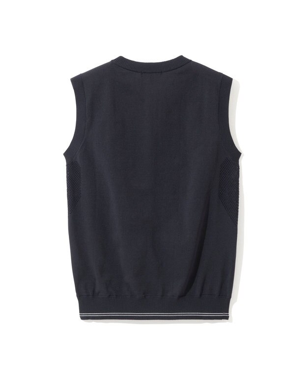 ZERO HALLIBURTON ソロテックス ニットベスト 82844 W4S9b レディースゴルフ ネイビー杢