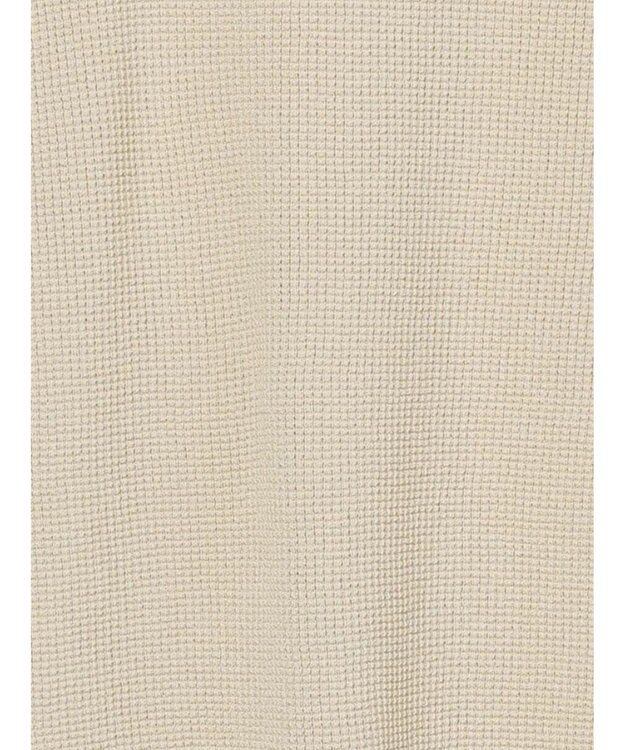 Te chichi チャーム付きワッフルニットプルオーバー ベージュ