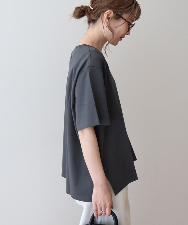 AMERICAN HOLIC バックスリットＴシャツ Charcoal Gray
