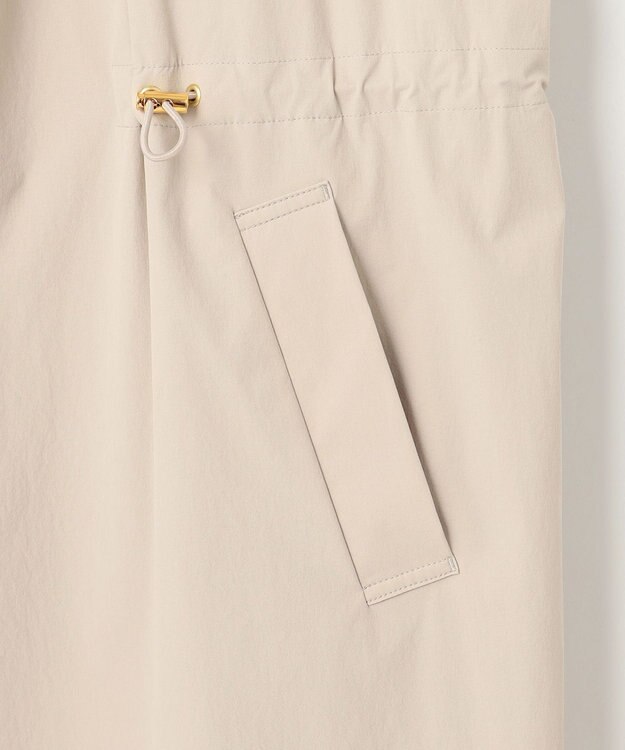 23区 ナイロン2WAYストレッチ フーデットアウター ベージュ系