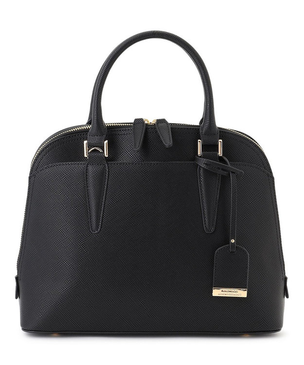 23区 ブガッティ型 2WAY ハンドバッグ ブラック系