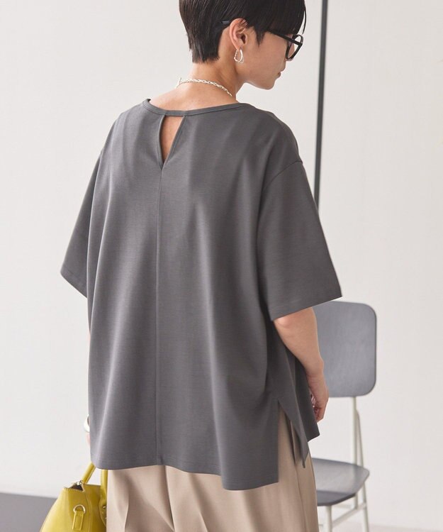 AMERICAN HOLIC バックスリットＴシャツ Charcoal Gray