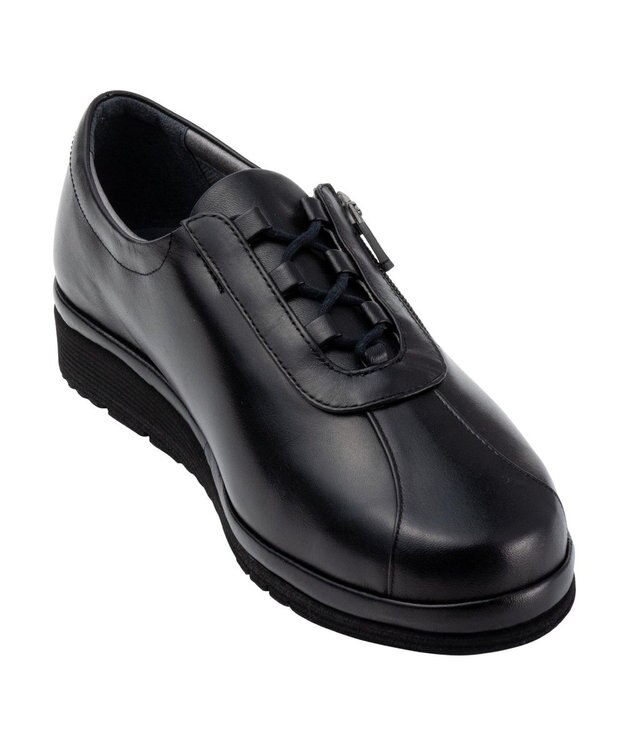 ASICS WALKING ペダラウォーキングシューズ 4E ヒール高2.0cm ブラック系