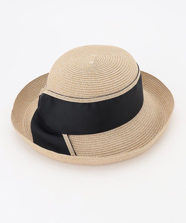 TOCCA 【UVカット90%・吸水速乾・抗菌防臭・洗える・サイズ調整可】SIDE RIBBON HAT 帽子 ブラック系