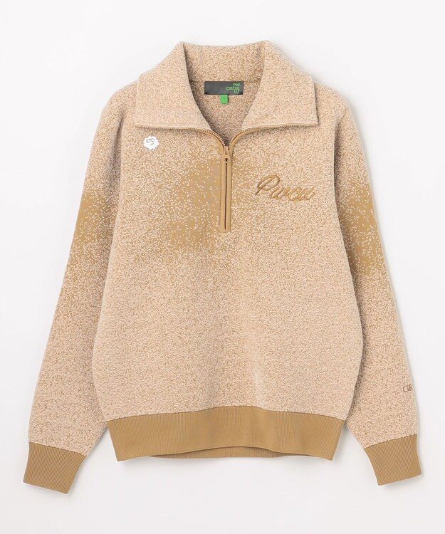 PW CIRCULUS 【手洗い洗濯可】 【WOMEN】グラデーションニット ゴルフウェア レディース ベージュ系