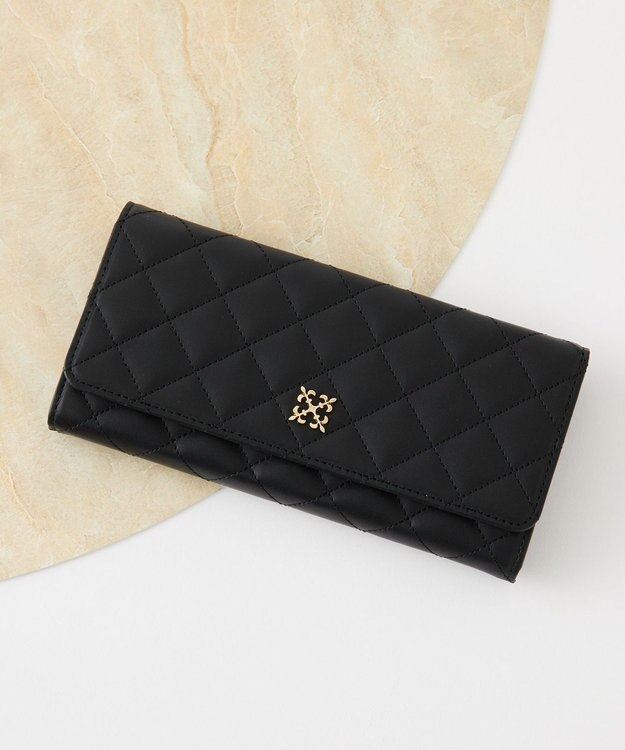 2025AW新作】キルティングレザーウォレット(SO-427) / russet