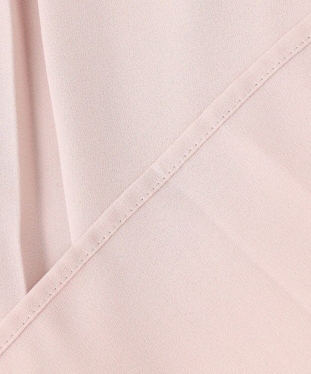 ANY SIS 【洗える】サイドプリーツ ブラウス ローズグレー