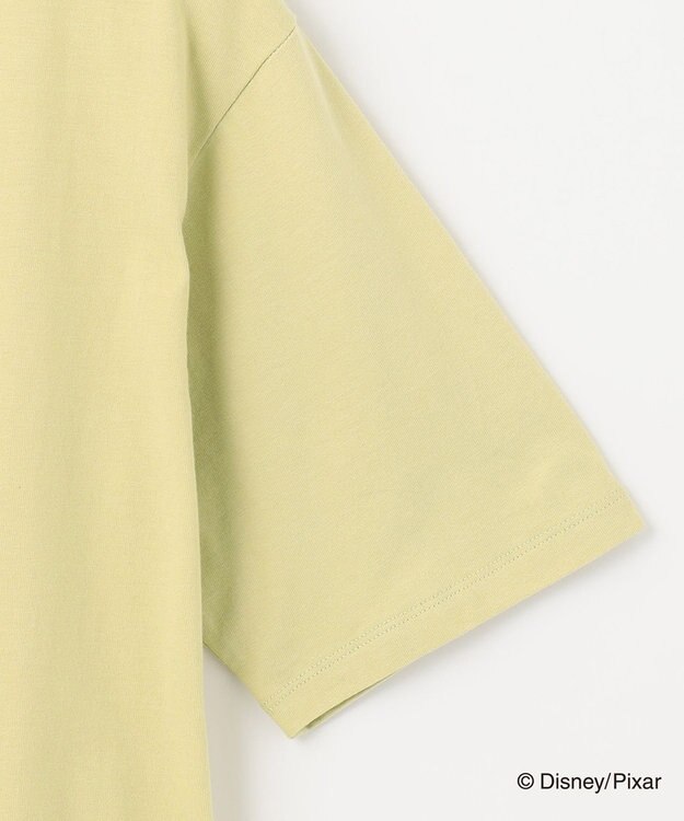 ANY Disney100thデザイン 半袖Tシャツ イエローグリーン