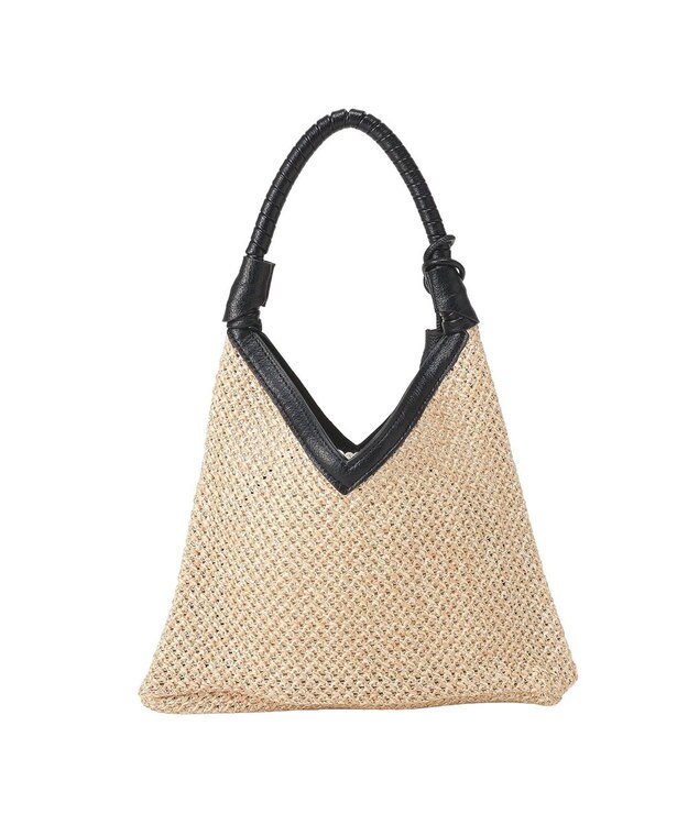 AMERICAN HOLIC 【2点SET】巾着付トライアングルミニトートバッグ Beige