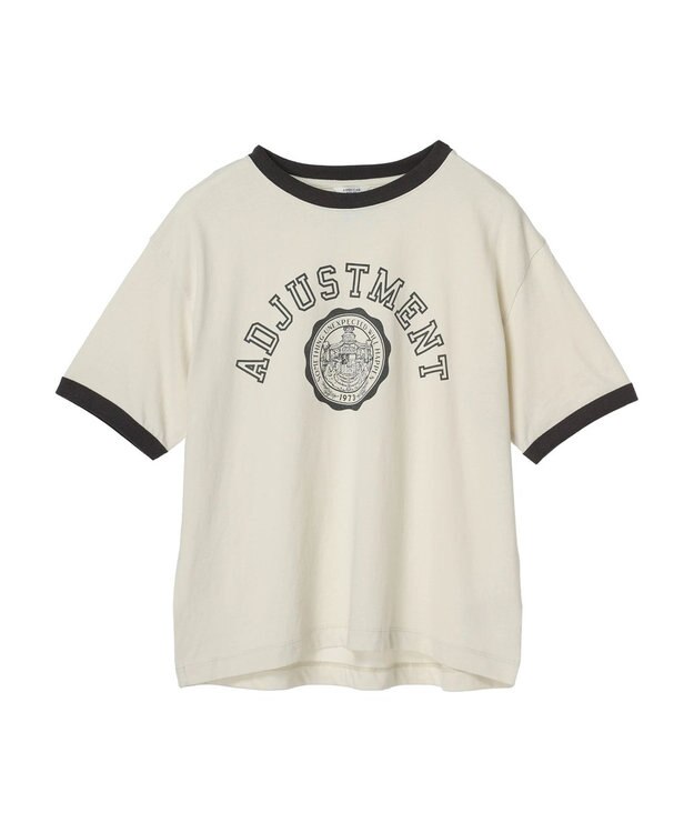 AMERICAN HOLIC リンガーロゴプルオーバー① Ivory