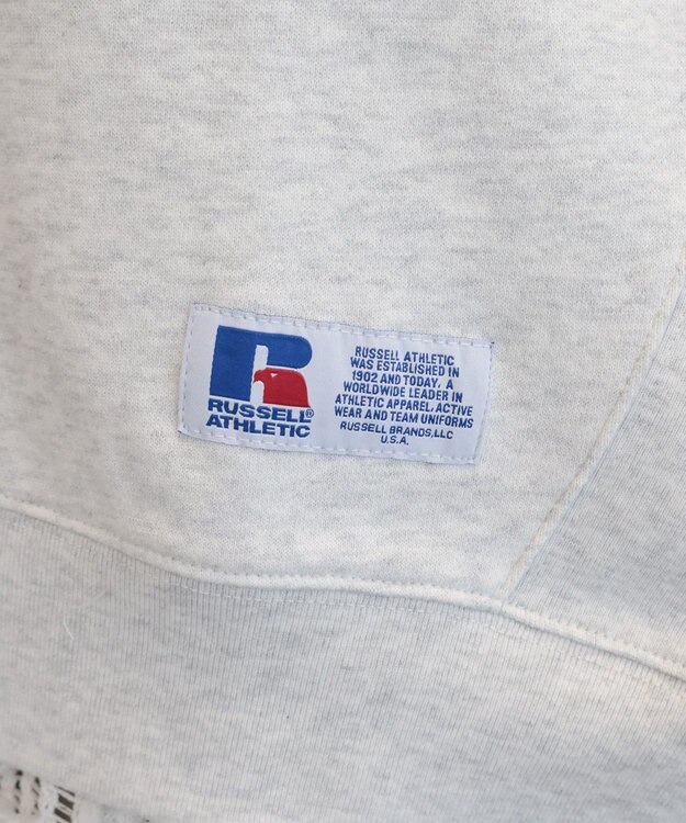 AMERICAN HOLIC 【RUSSELL】ロゴ半袖スウェット Gray Mixture