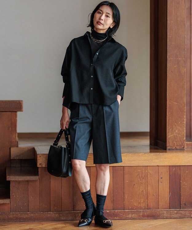 23区 23区×FABIO RUSCONIコラボレーション ビット パンプス ブラック系