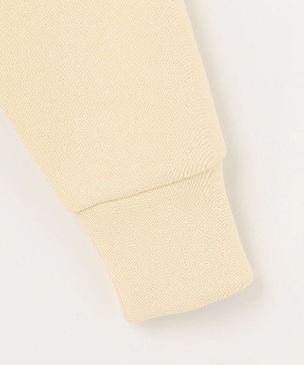 組曲 【パールボタン付き】ダンボールジャージー カーディガン イエロー系