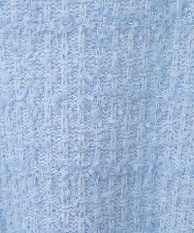 Green Parks テープヤーンニットプルオーバー Blue