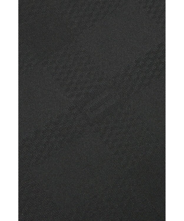 DAKS シグネチャーチェック ジャカードサファリブルゾン ブラック