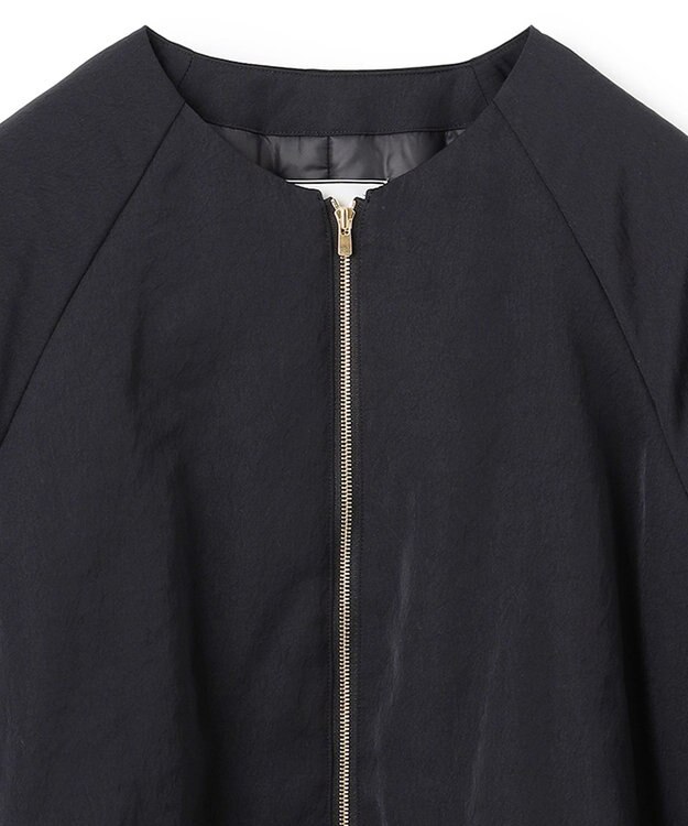 BEIGE， NIQUET / ノーカラーブルゾン Black